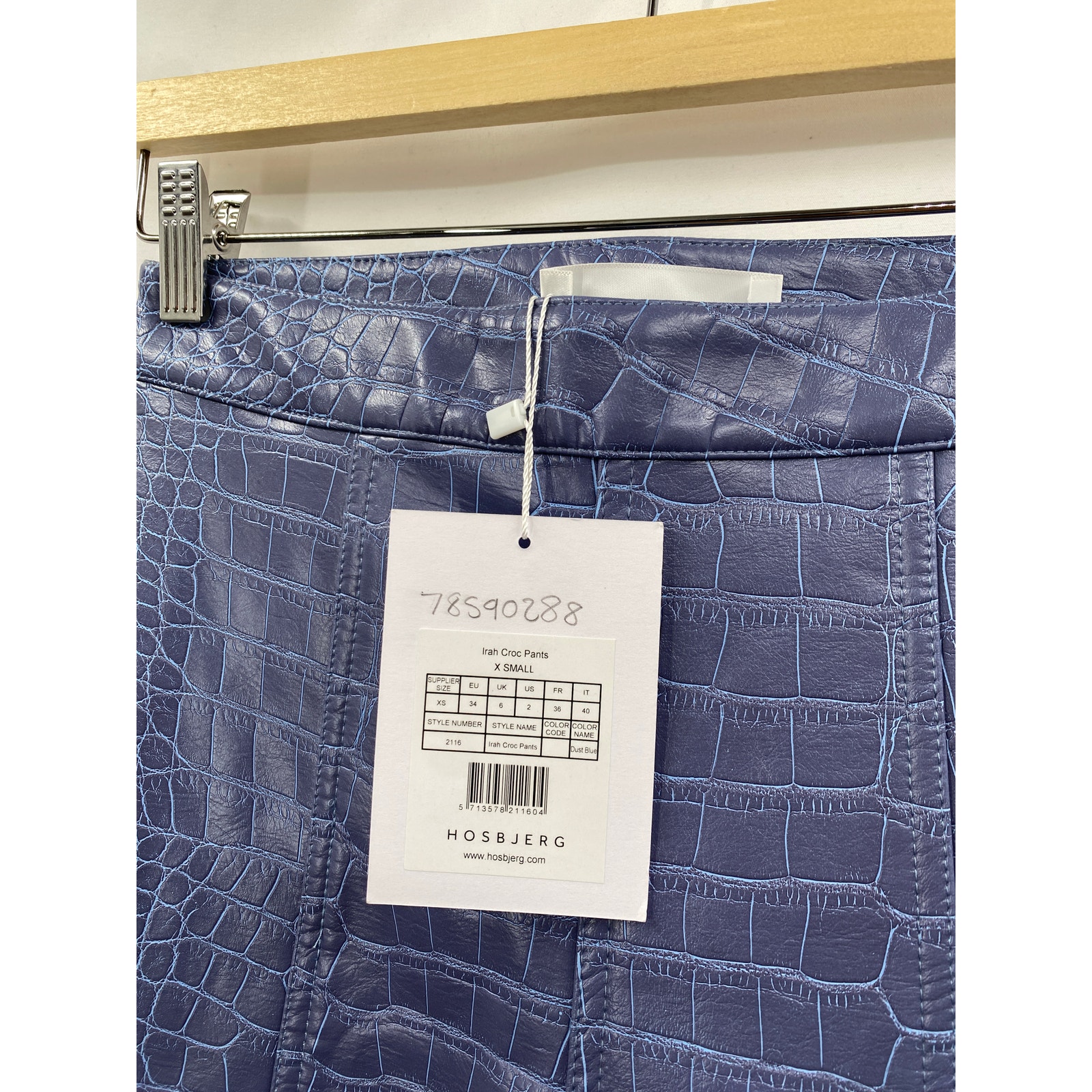 Hosbjerg Irah Croc Pants Purple — image 4 of 8